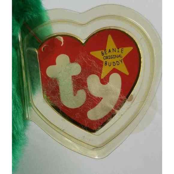 Ty Beanie Buddies ERIN the Bear Beanbag Plush Toy - Picture 4 of 5